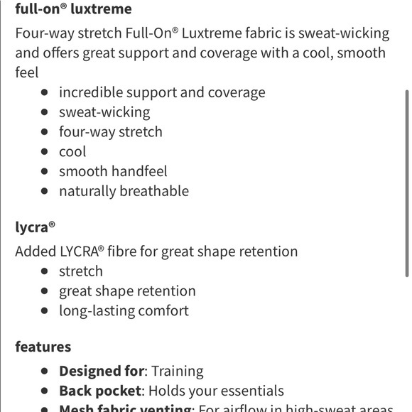 Lululemon Train Times 7/8 Tight 25”, Hinshu Alpine White/Multi, size 6 - Picture 9 of 10